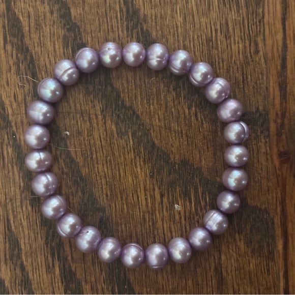 SLANE Jewelry - SLANE Lavender Pearl Bracelet